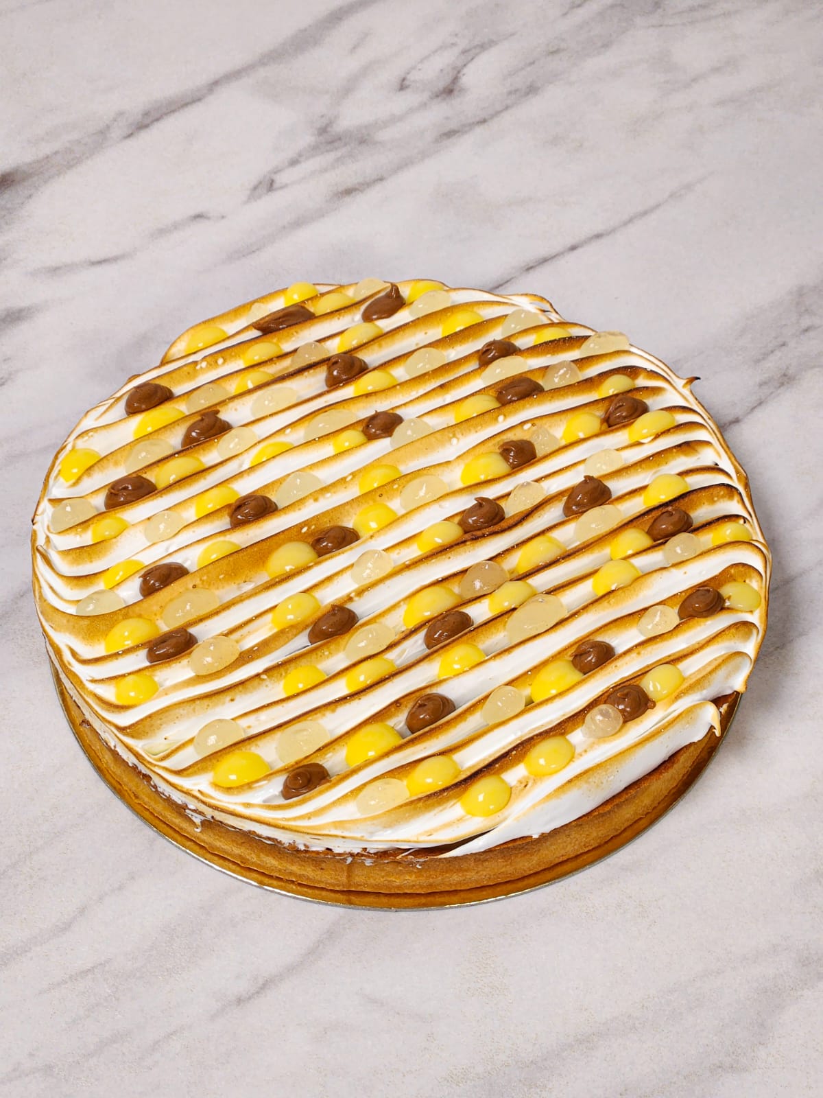 Tarte Citron Noisette Meringuée