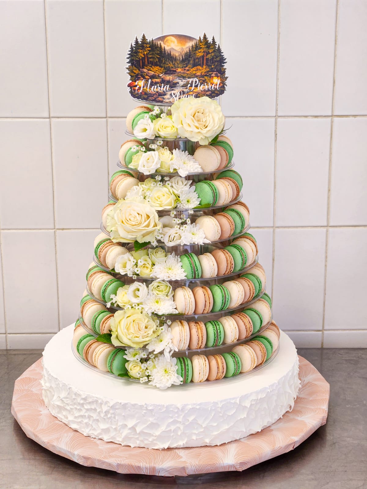 Pyramide de macarons 3