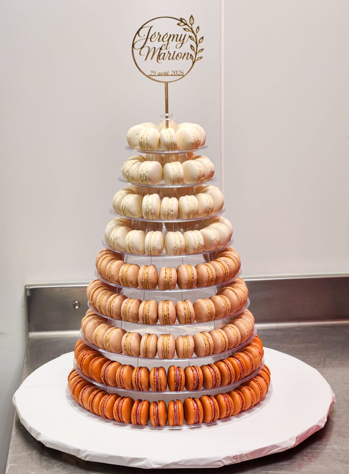 Pyramide de macarons 2