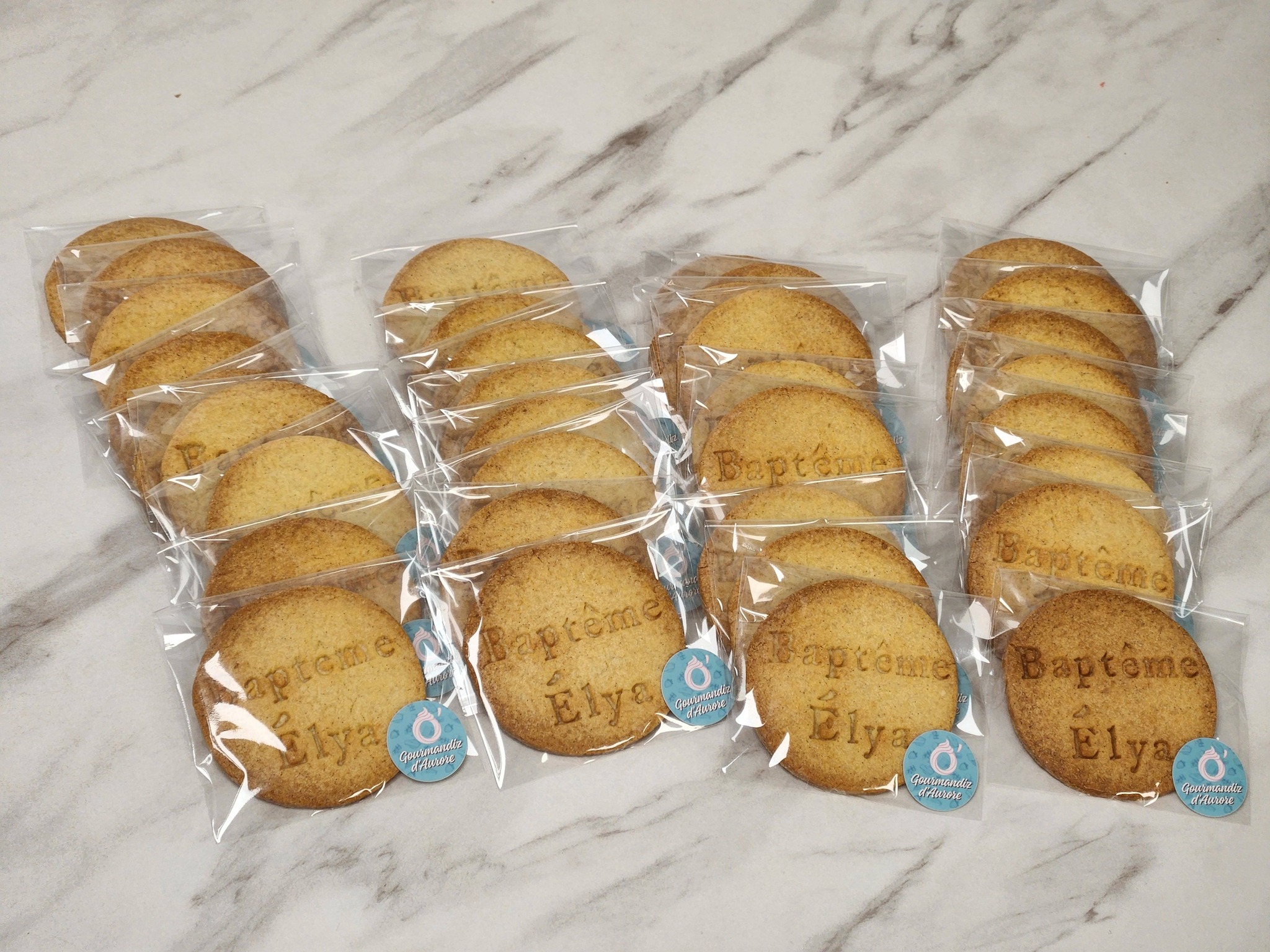 Biscuits personnalisés 1